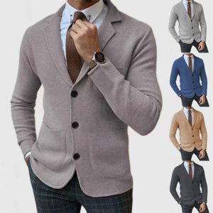 Slim-Fit Men's Suit in British Style