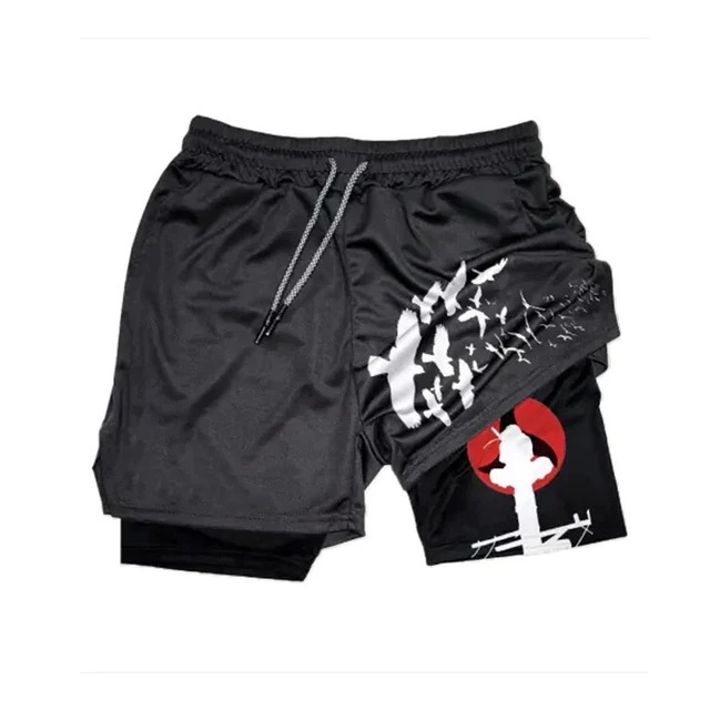 Dragon Ball series shorts 3D digital printing adult double-layer beach shorts Amazon cross-border e-commerce hot-selling factory - Image 27