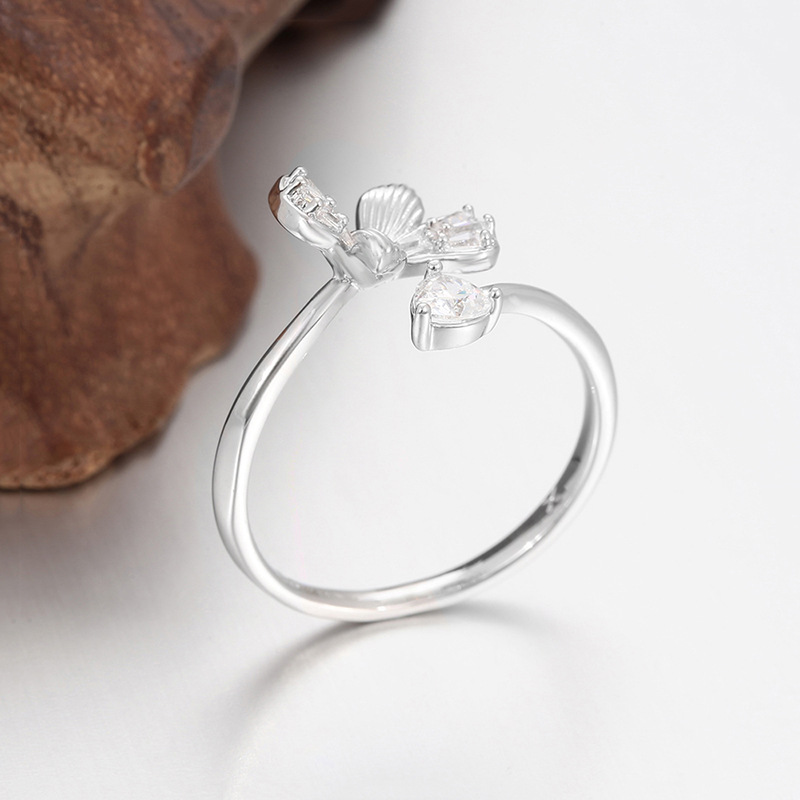Xuping elegant and simple open butterfly ring, sweet and stylish Japanese and Korean style best friend ring, copper alloy jewelry wholesale. - Image 4