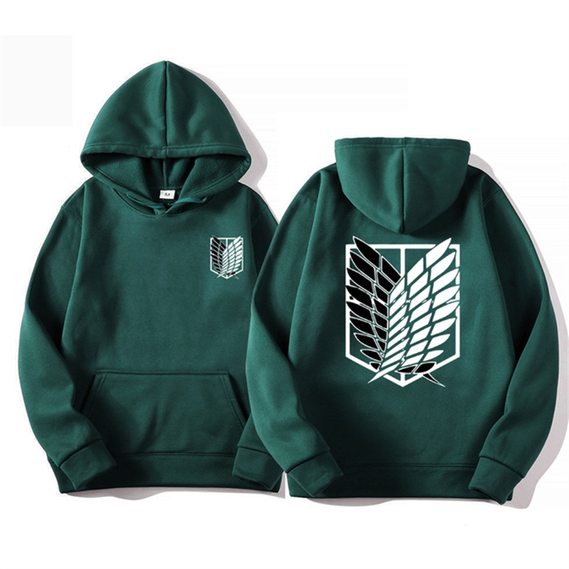 2023 Attack on Titan printed hoodie sweatshirt - Image 15