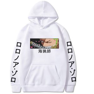 ONE PIECE Anime Hoodies Roronoa Zoro Role Playing Casual Loo