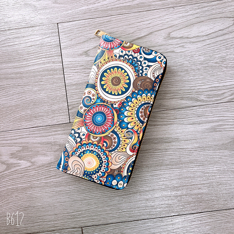 2025 New Style Ethnic Style Women's Wallet Retro Clutch Bag Exquisite Single-Latch Practical Handbag for Women - Image 12