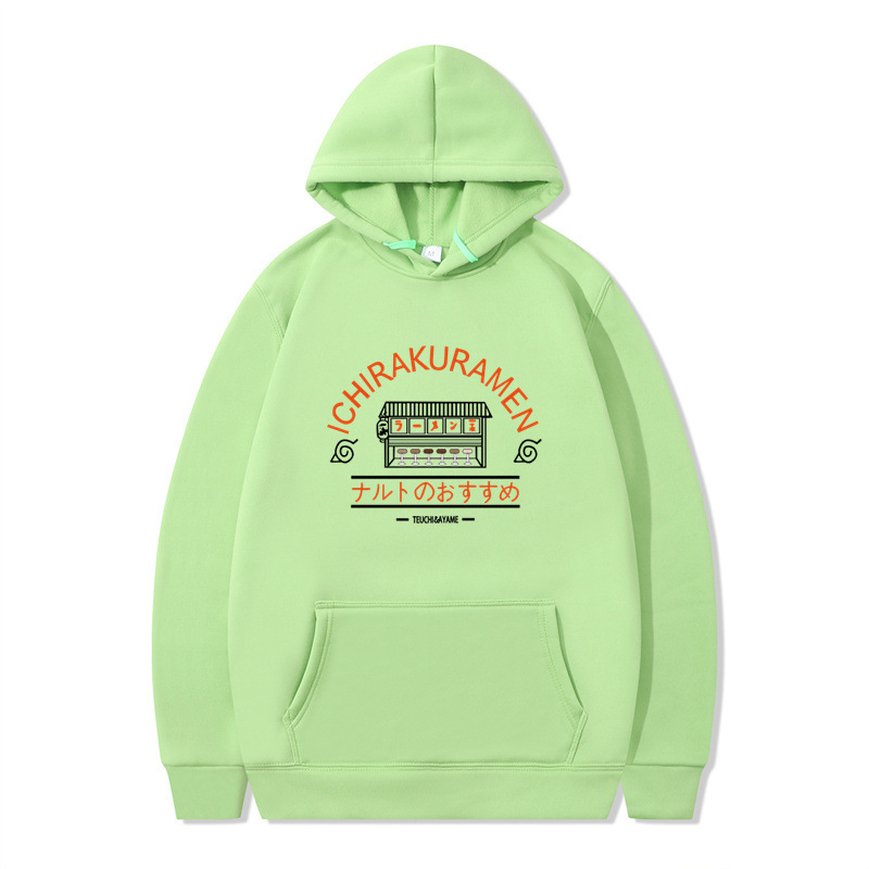 Naruto anime series naruto whirlpool naruto ramen shop printed autumn and winter hooded sweatshirt for men and women - Image 4