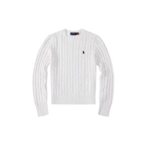 Amazon AliExpress source, autumn/winter crew neck pullover sweater, couple's small horse cable knit yarn.