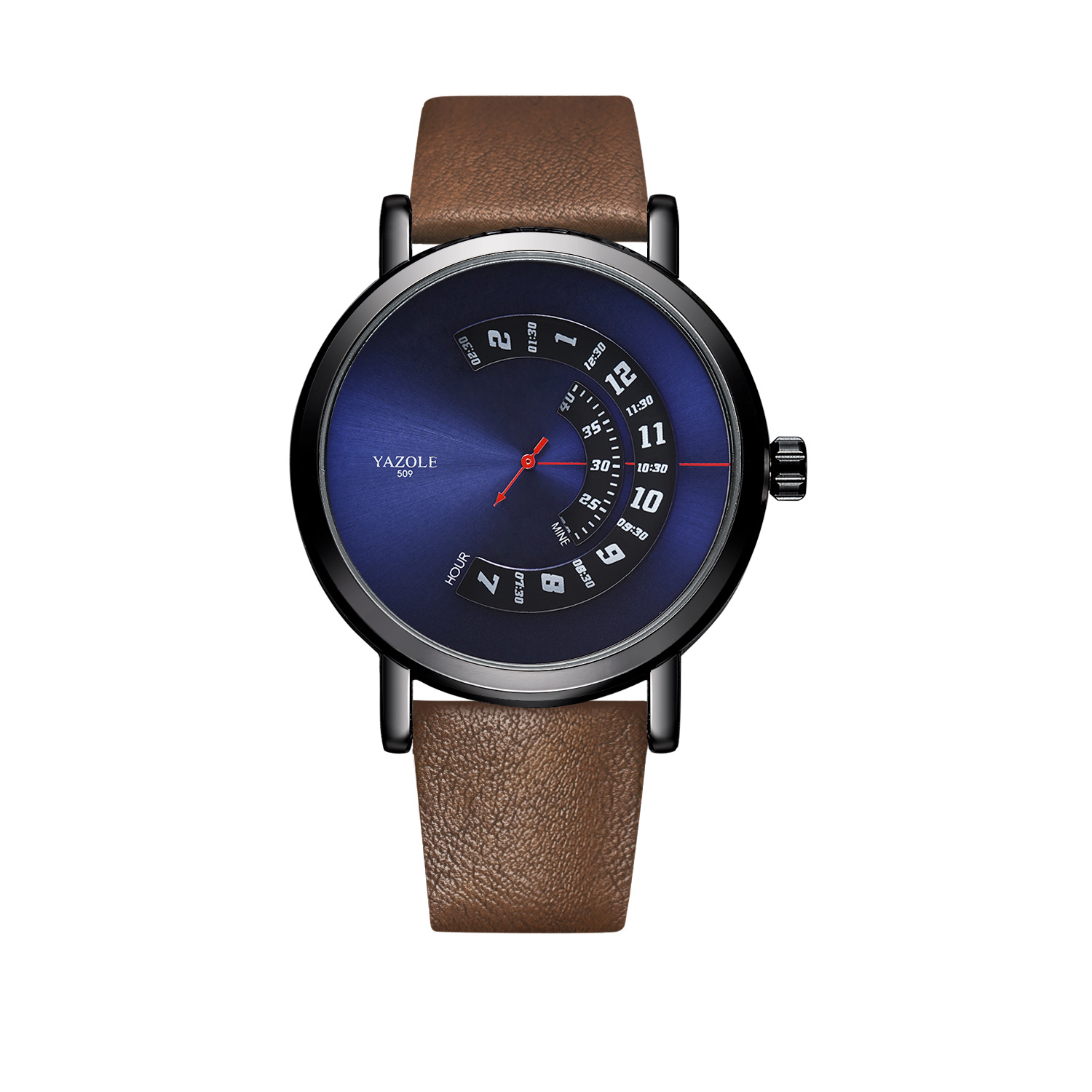 Yazole 509 Cross-border Fashion Turntable Watch Men Waterproof Men's Quartz Watch Men's Watch Watch Wholesale - Image 8