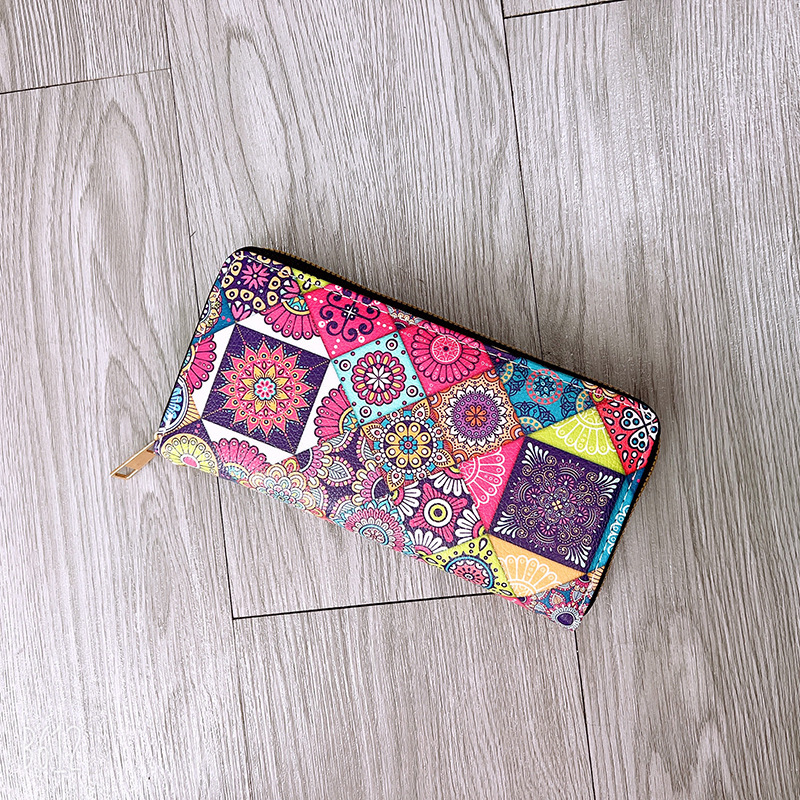 2025 New Style Ethnic Style Women's Wallet Retro Clutch Bag Exquisite Single-Latch Practical Handbag for Women - Image 13