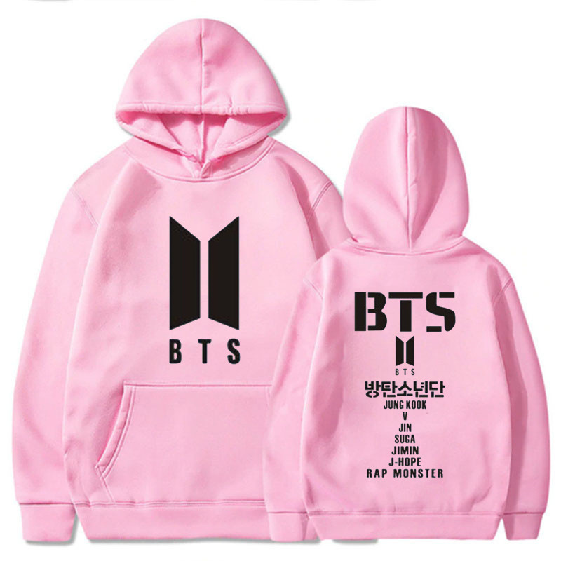 Adult Street Style Hoodie BTS Sweater Women's Youth League Surrounding Cheerleaders Hedging Casual Women's Sweater Sweater - Image 3