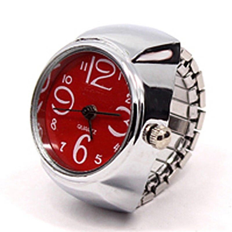 Cross-border new fashion fashion male and female students creative alloy shell finger watch couple digital watch manufacturer wholesale - Image 7