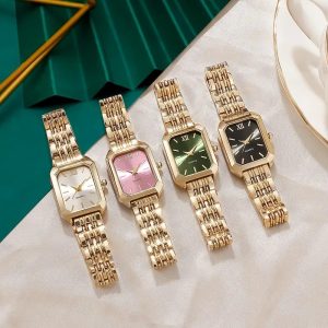 Women's Quartz Watch with Stainless Steel Strap