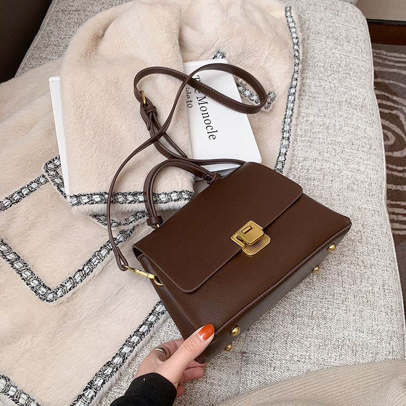 Handbag bag female 2020 new trendy autumn and winter messenger bag simple tote bag female large capacity female bag single shoulder big bag