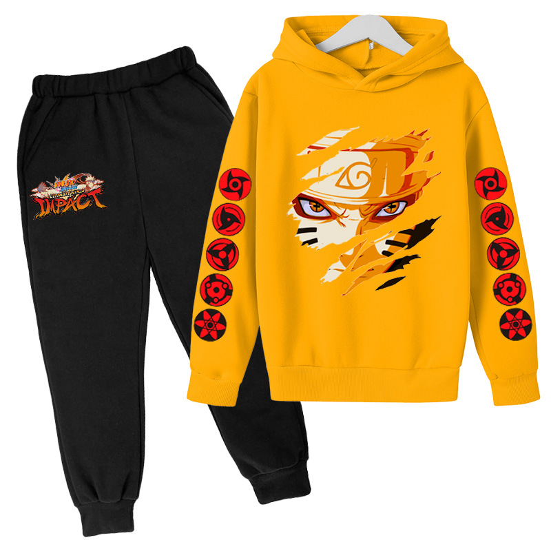 Naruto Printed - Children's Hoodie Sets -suit - Image 7
