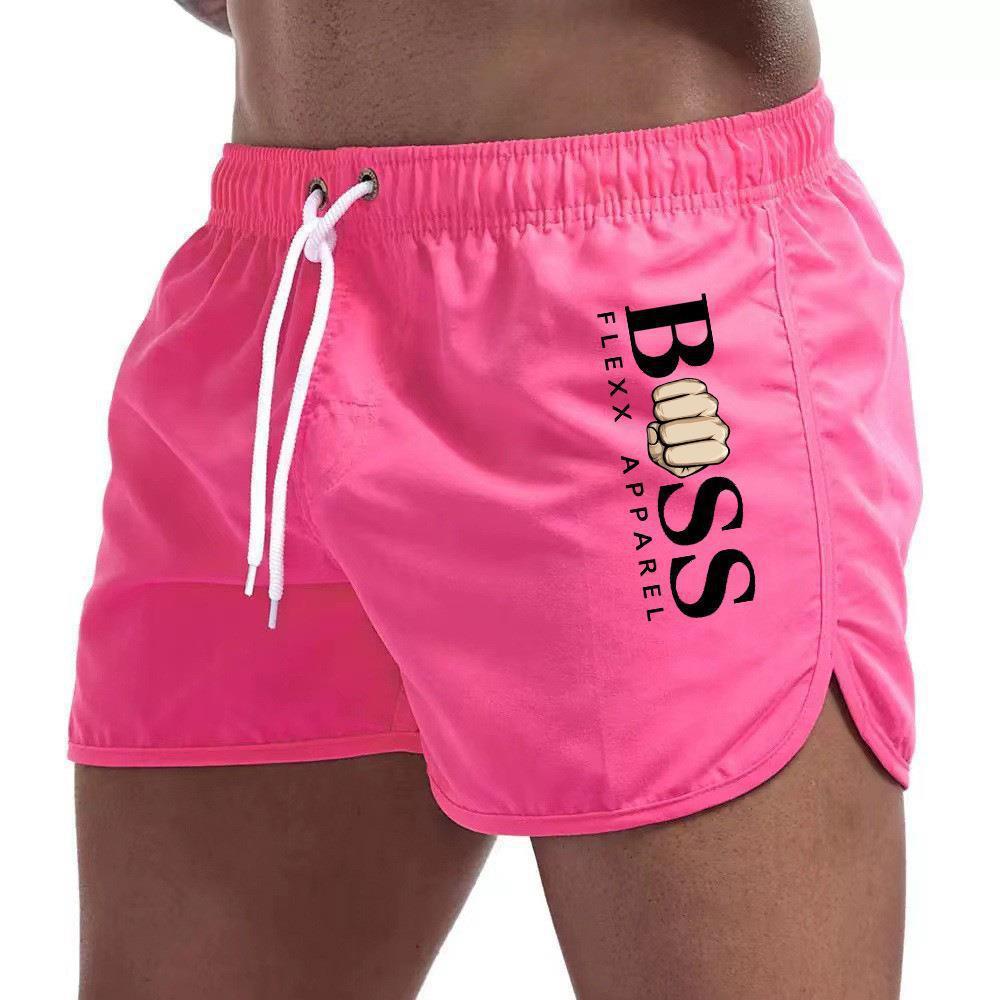 2023 New European and American Men's Fashion Sports Beach Shorts Polyester Multicolor Casual Sports Three-Point Shorts for Men - Image 7