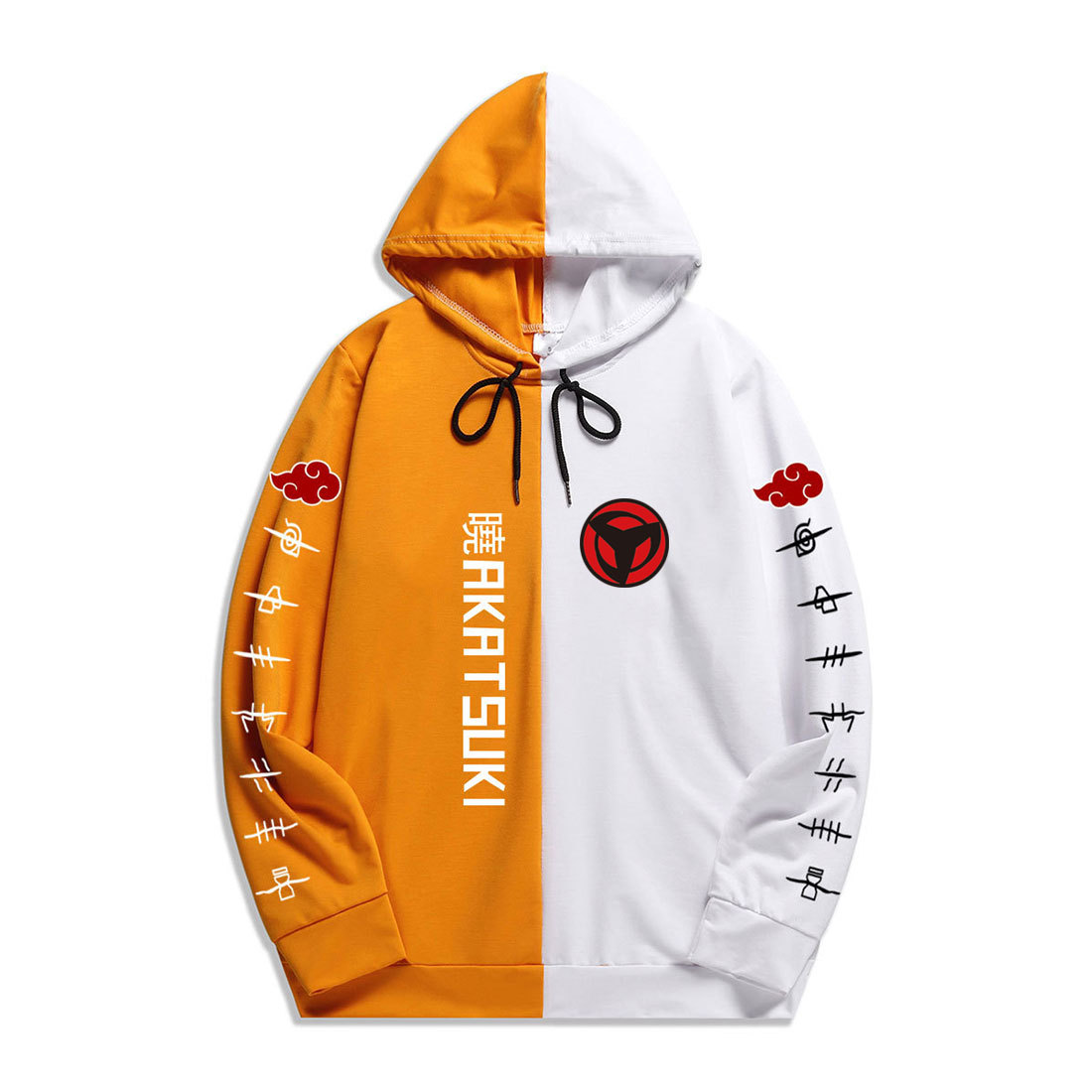 Cross-border spring and autumn tide brand Naruto thin section Naruto Xiao organization sweater loose men's and women's splicing hooded jacket - Image 18