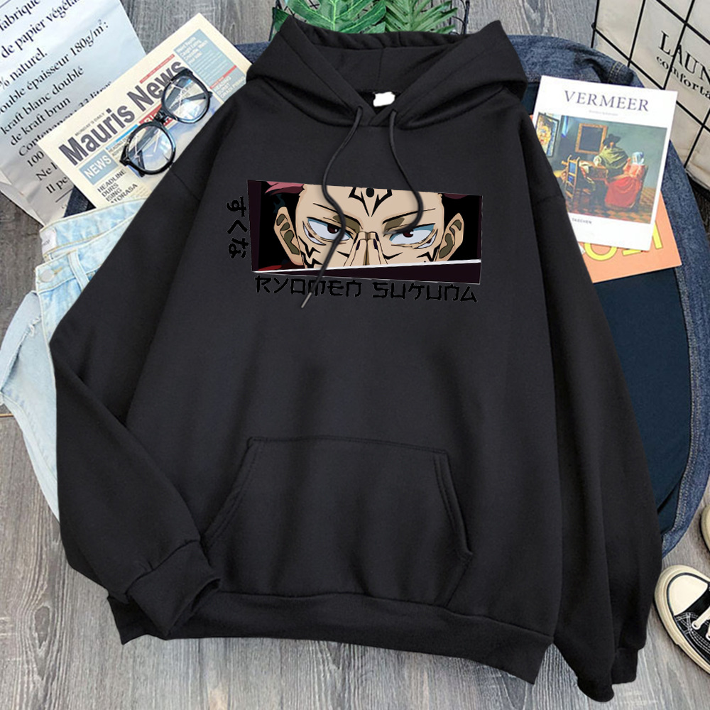 Men's Hoodies Japanese Anime Jujutsu Kaisen Hoodie Yuji Itad - Image 11