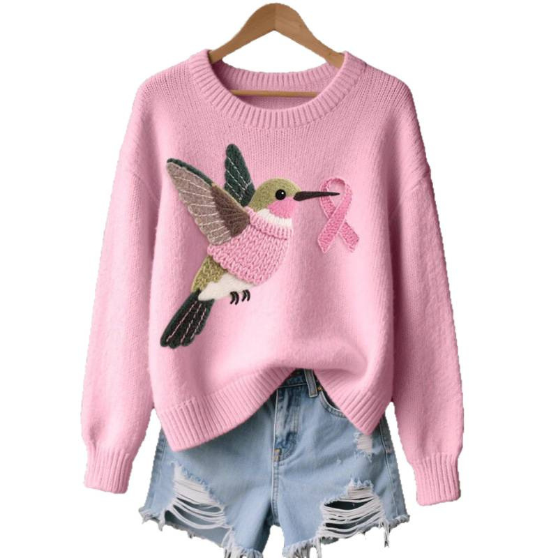 2026 Spring/Autumn New European and American Style Women's 3D Digital Print Casual Fashion Round Neck Faux Sweater/Sweatshirt - Image 5