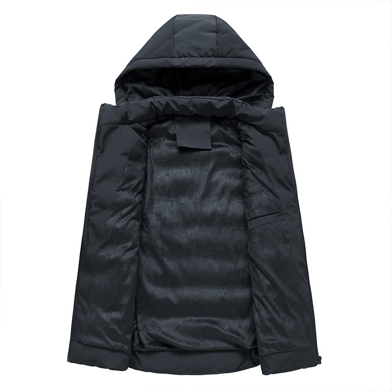 1808 factory direct sales of new men's waistcoat padded Korean style slim jacket thickened warm vest men's clothing - Image 8