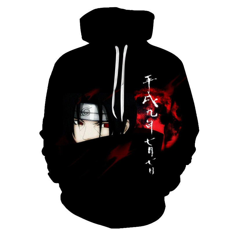 Naruto Digital 3D Printing Adult Hoodies Pullover Sweatshirt - Image 15