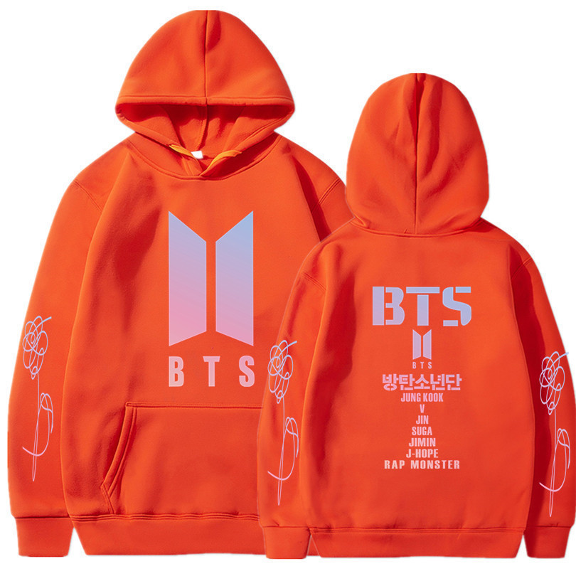 Amazon cross-border new European and American trendy brand peripheral youth group printed hooded velvet sweatshirts for men and women sports sweatshirts - Image 5