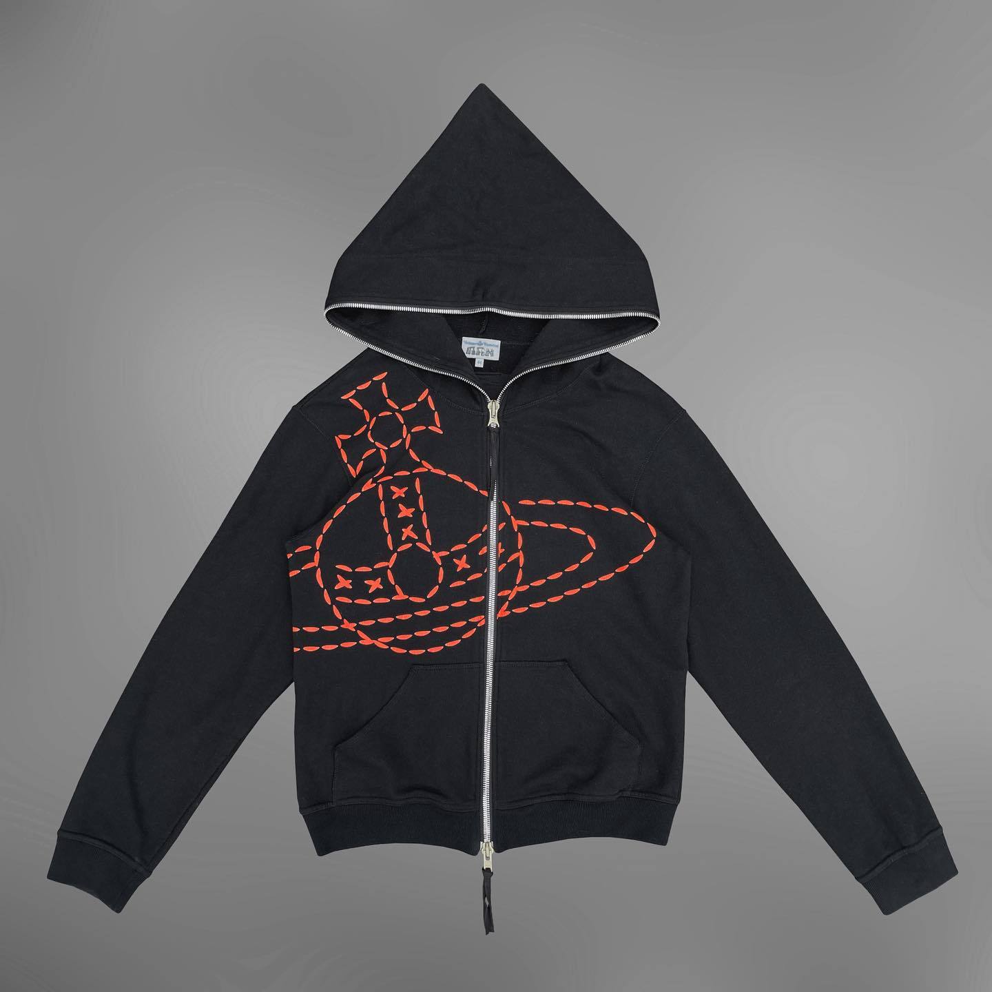 wish cross-border supply batch hoodie sweater bone dark y2k zipper plus velvet clothes - Image 10