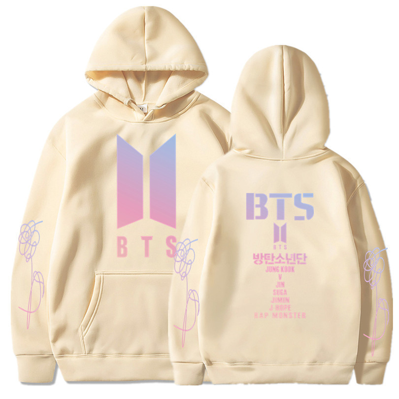Amazon cross-border new European and American trendy brand peripheral youth group printed hooded velvet sweatshirts for men and women sports sweatshirts - Image 2