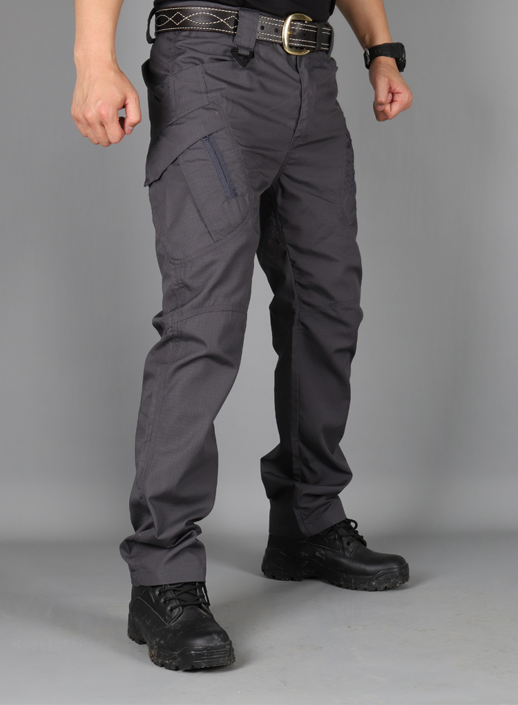 iX7 multi-pocket special forces assault pants 65 35 scratch-resistant tactical trousers large size outdoor overalls - Image 14