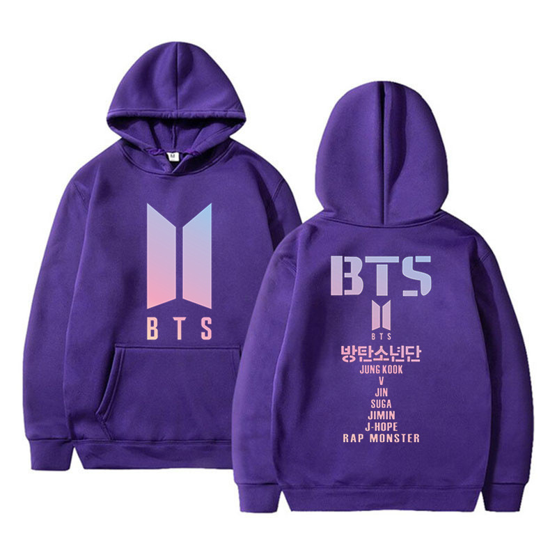 Adult Street Style Hoodie BTS Sweater Women's Youth League Surrounding Cheerleaders Hedging Casual Women's Sweater Sweater - Image 17