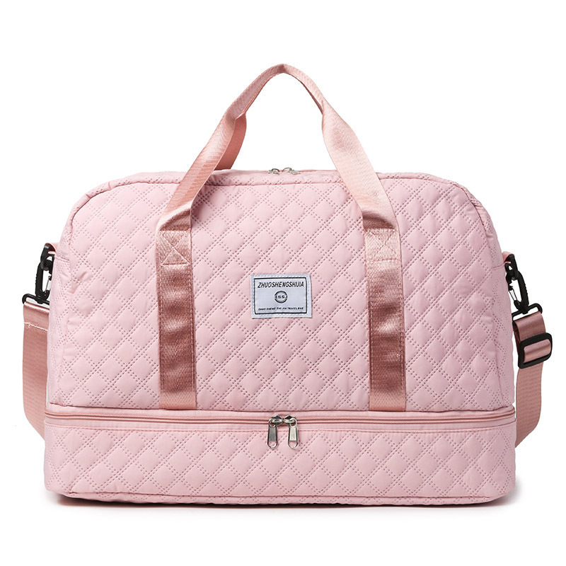 Large-capacity sports bag, cross-border tote gym bag, independent shoe compartment, short-distance travel bag with wet and dry separation. - Image 7
