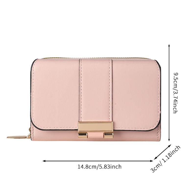Fashion new cross-border women's wallets with multiple card slots and large capacity wallets, retro multi-function coin purses, wholesale spot - Image 5