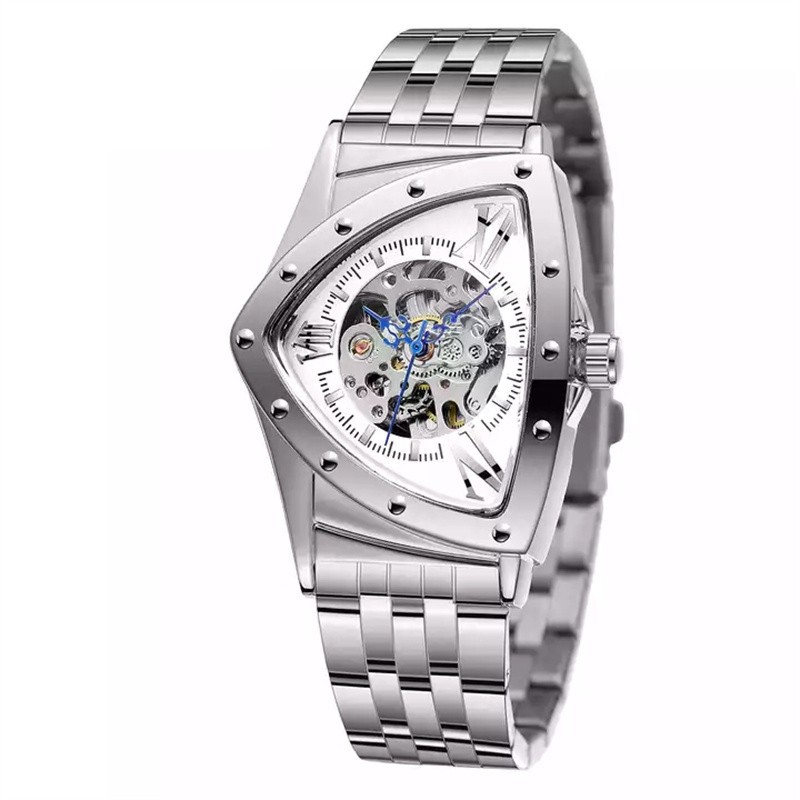 New TOMARCH European and American style men's fashionable and casual hollow triangle automatic mechanical watch wholesale - Image 8