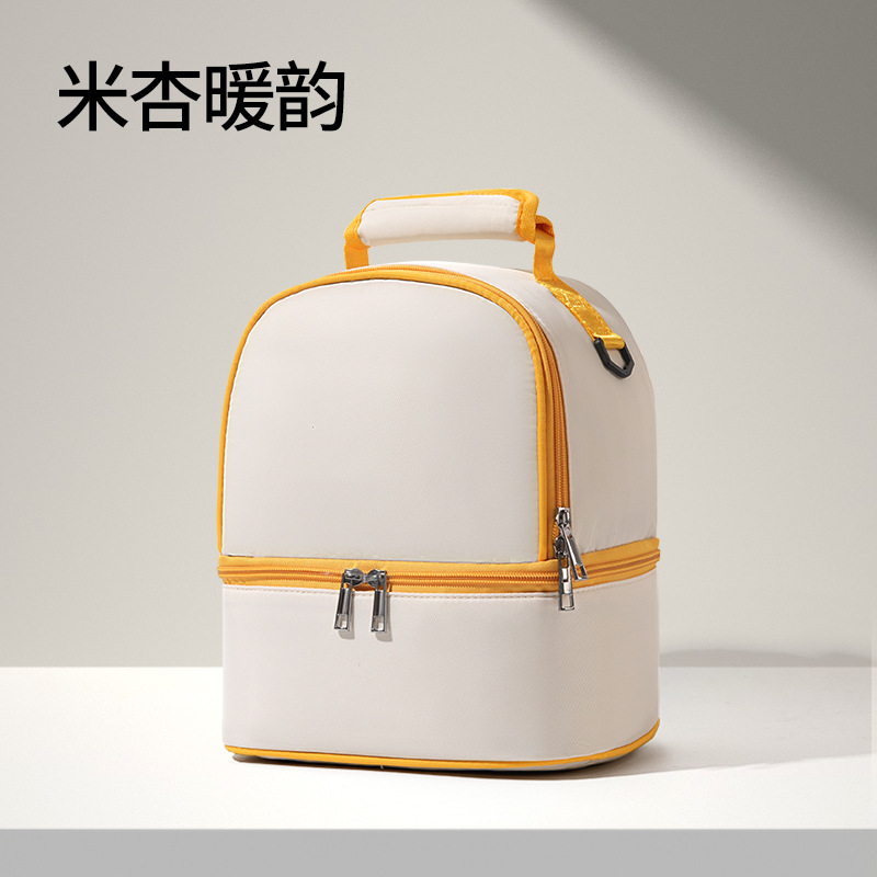 Factory direct sales can be wholesale multifunctional breast milk bag double layer lunch bag breast milk insulation fresh-keeping bag storage bag ice bag - Image 7