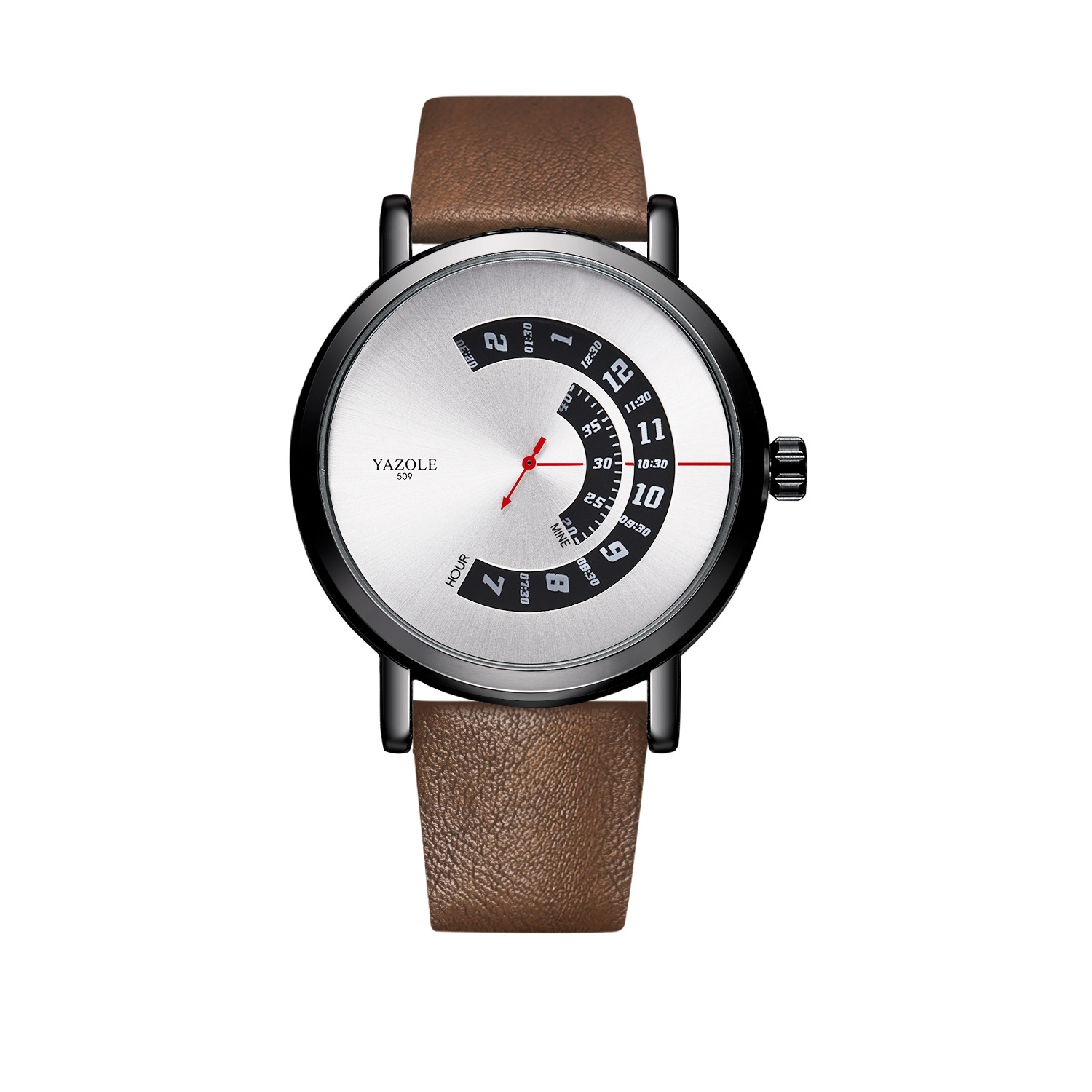 Yazole 509 Cross-border Fashion Turntable Watch Men Waterproof Men's Quartz Watch Men's Watch Watch Wholesale - Image 7
