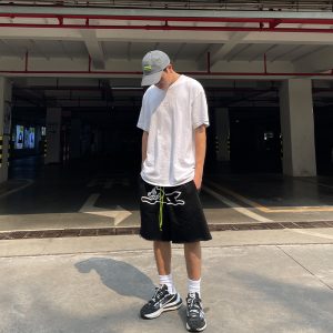 Men's Dog-Print Shorts