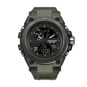 SANDA 739 multi-functional waterproof electronic sports watch timing calendar alarm luminous student youth
