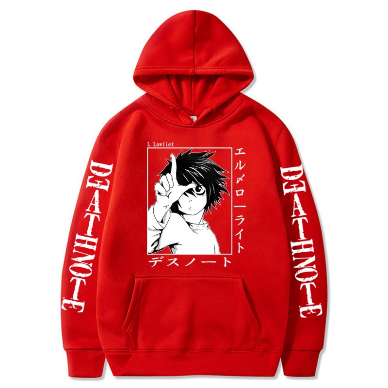 Japanese anime death note creative new student casual sweatshirt - Image 6