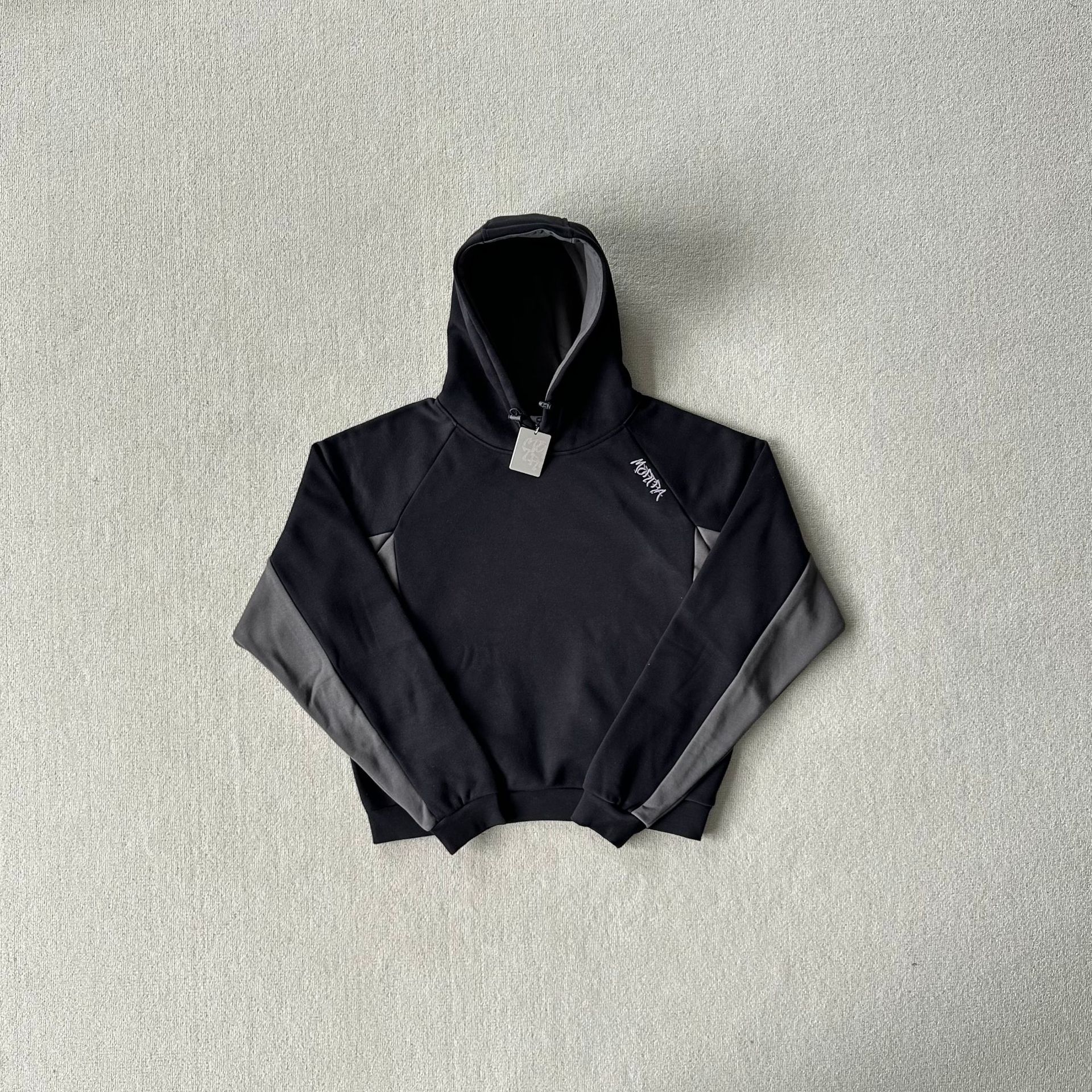 Mertra Embroidered Logo Fleece-Lined Hooded Sweatshirt and Casual Pants Set - A Popular Cross-Border Item - Image 9