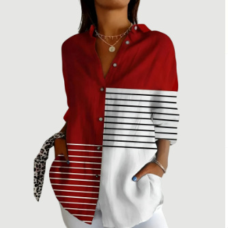 2024 New Women's Long Shirt, Summer European and American Trendy Short-Sleeve Floral Print 3D Short Sleeve Fashion - Image 23