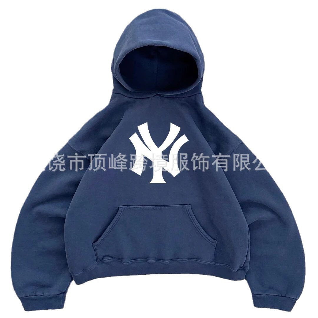 European and American foreign trade cross-border 2023 autumn and winter new European and American cross-border animal landscape print raglan long sleeves - Image 5