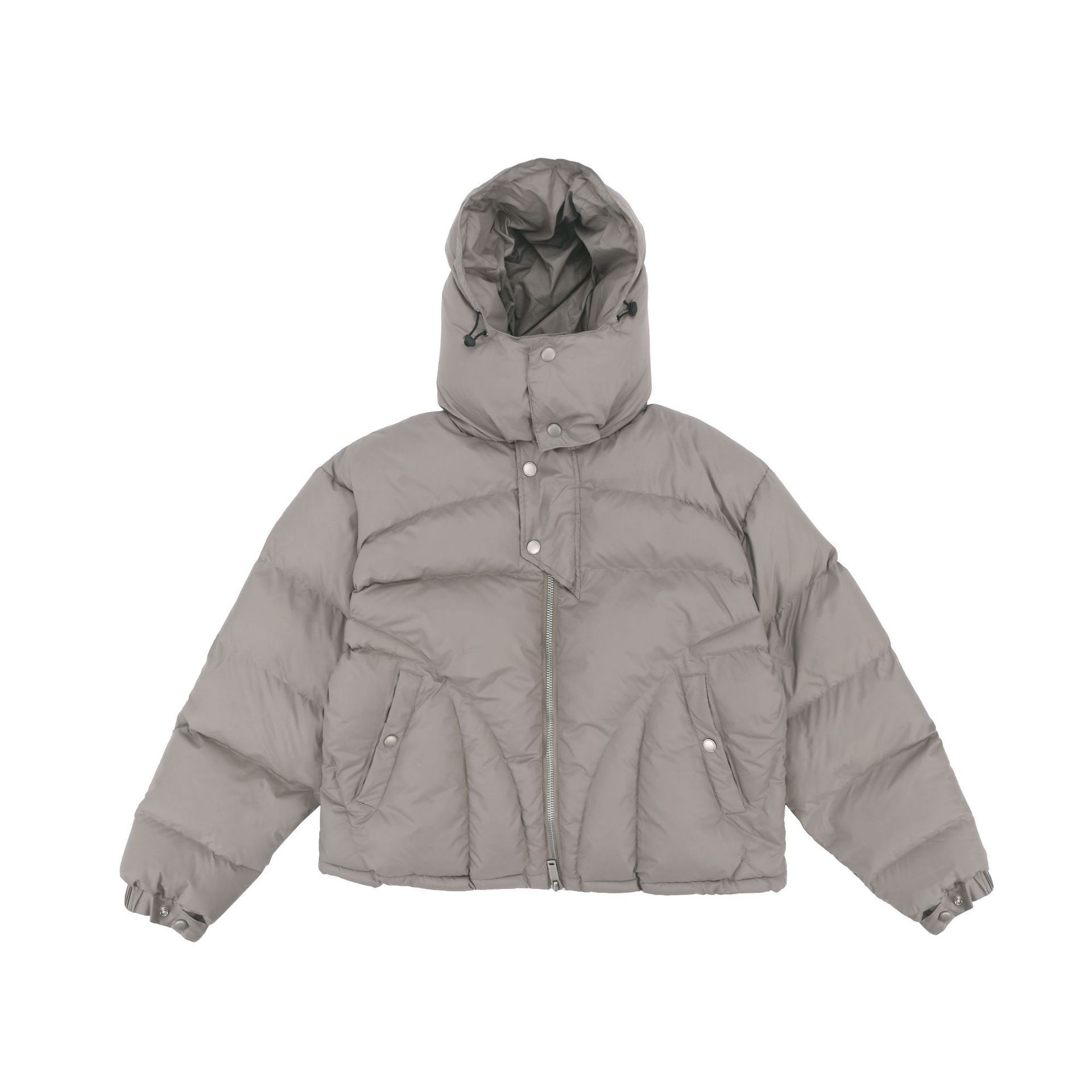 Zongchi Clothing Club American high street functional style niche design hooded warm cotton jacket thick casual cotton jacket - Image 5