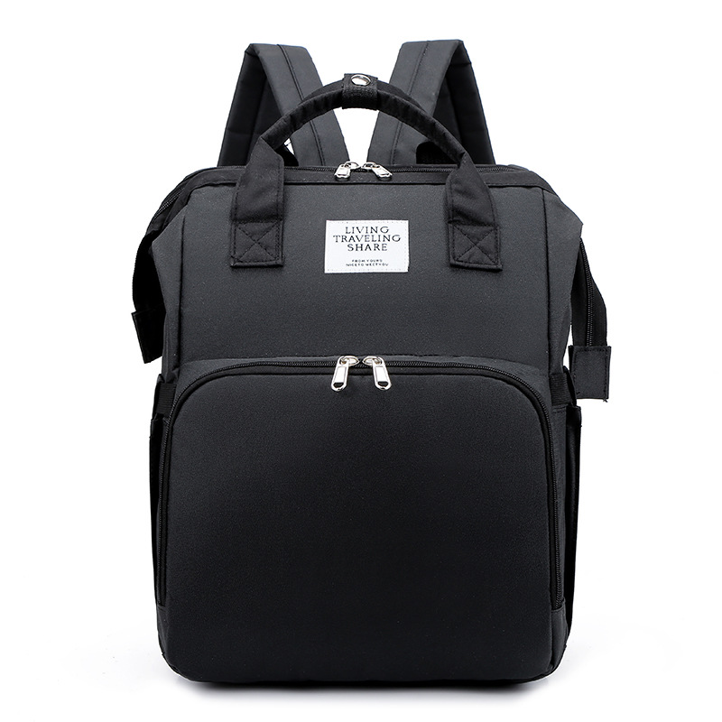 Mommy bag factory direct sales new mother and baby bag multifunctional diaper bag mommy bag cross-border diaper pad insulation bag shoulder - Image 12