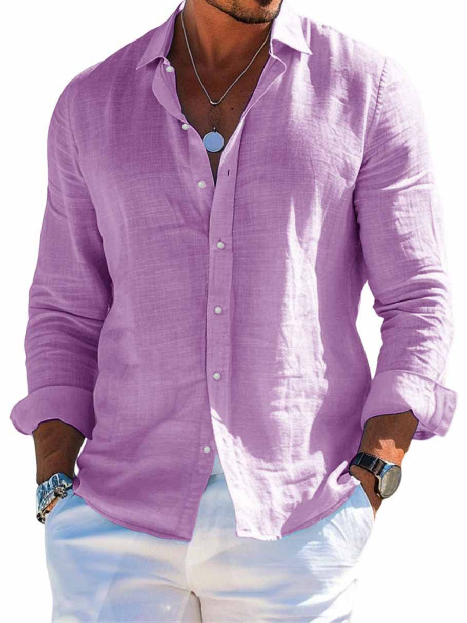Hawaiian 3D Print Shirt, Amazon Independent Store Bestseller, Lapel Beach Long-Sleeve Shirt - Image 15