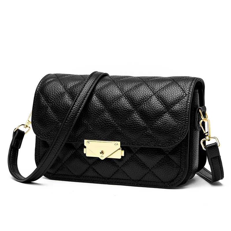 DENK cross-border wholesale 2023 new design gentle bag versatile fashion genuine leather crossbody small square bag women's bag - Image 7
