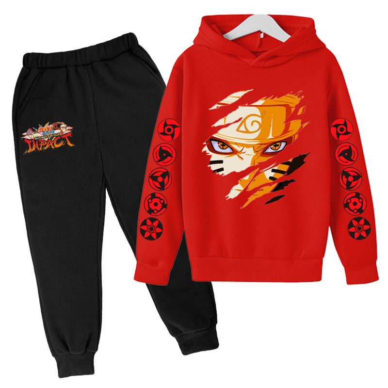 Naruto Printed - Children's Hoodie Sets -suit - Image 15