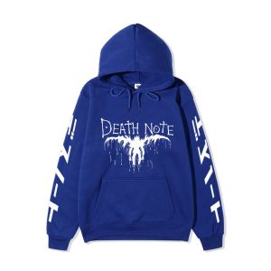 Death Note Death Note men's and women's casual hoodie sweatshirt top jacket
