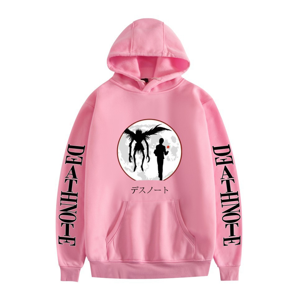 Death Note Hoodie Sweatshirt Pocket Velvet Loose Sweatshirt Winter fo man and women - Image 4