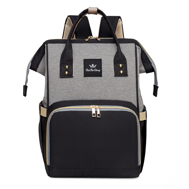 New Mummy Backpack Large Capacity Contrast Color Harajuku Style Backpack Casual Travel Single Shoulder Portable Crossbody Bag - Image 5