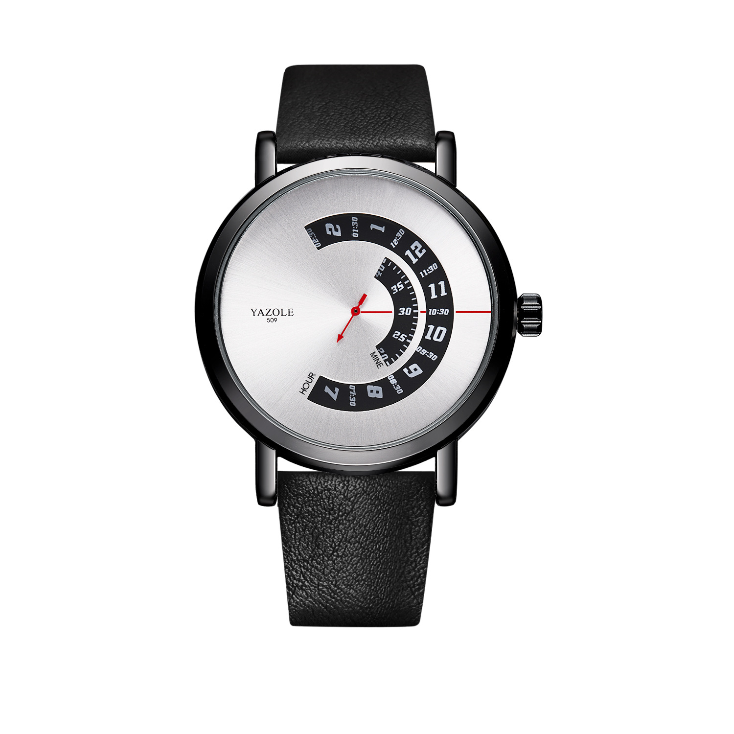 Yazole 509 Cross-border Fashion Turntable Watch Men Waterproof Men's Quartz Watch Men's Watch Watch Wholesale - Image 9