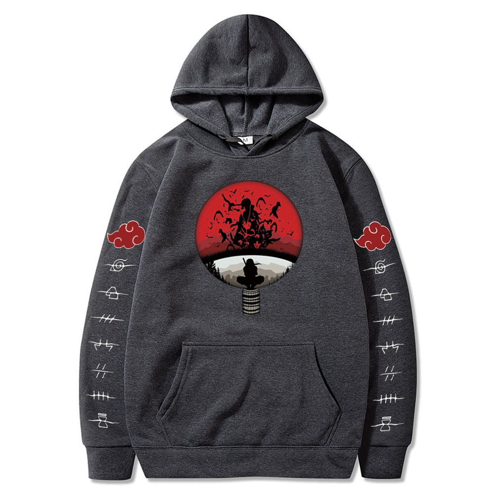 Naruto Printed Sweatshirt Hoodie with round fans - Image 15