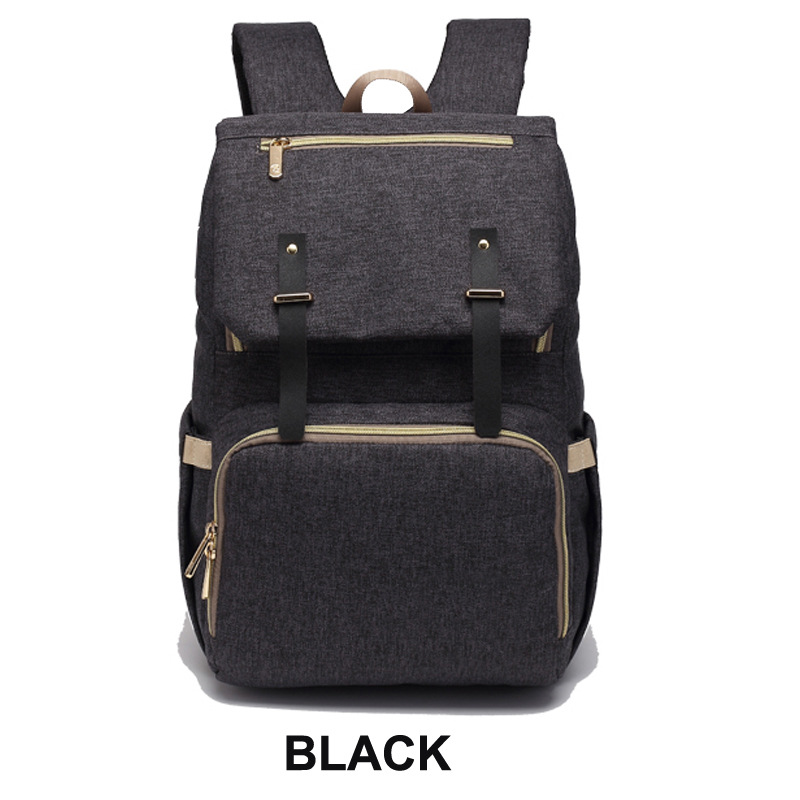Cross-border hot selling large capacity mommy bag multi-pocket backpack multi-function waterproof maternity mother and baby bag outing bag - Image 7