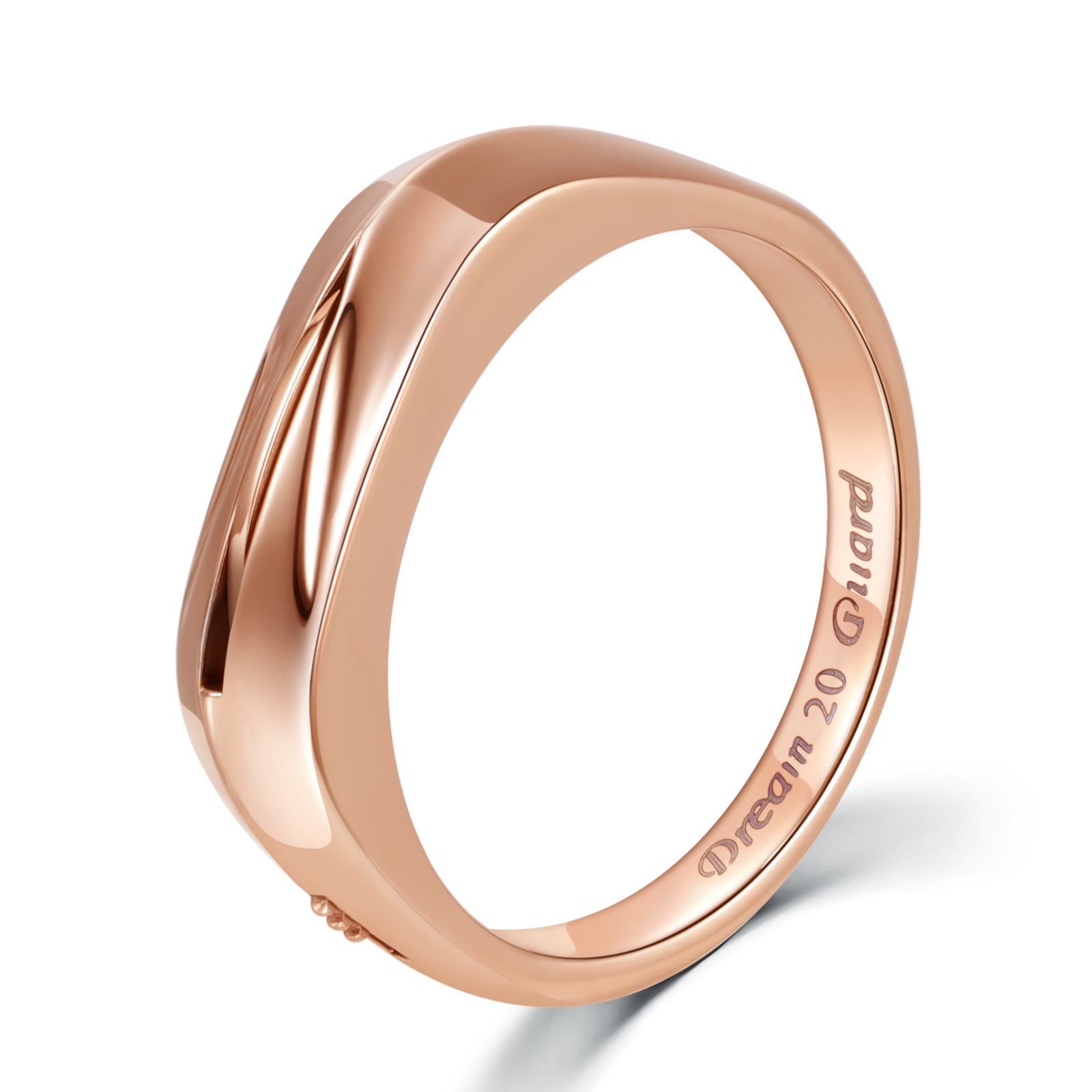 Self-defense titanium steel ring, Dreamkeeper S3 couple's concealed weapon, multi-functional ring knife, emergency anti-wolf weapon. - Image 7