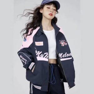 Women's Loose-Fit Motorcycle Jacket
